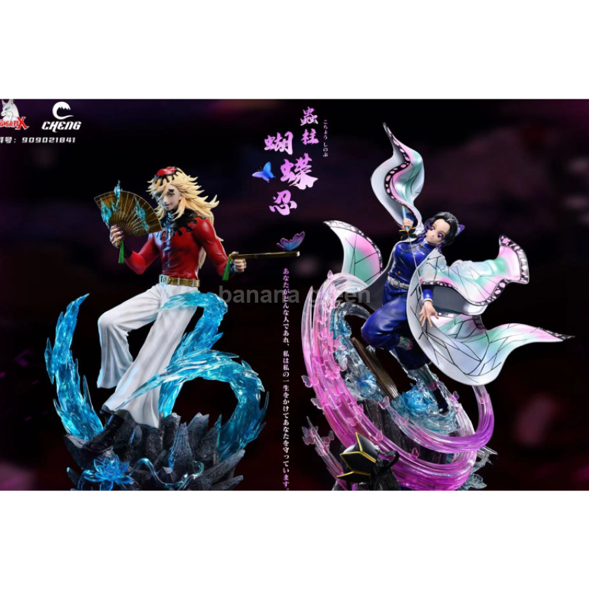 귀멸의칼날(Cheng x SilverFox) 충주 크쵸우 시노부 한정판 레진 피규어