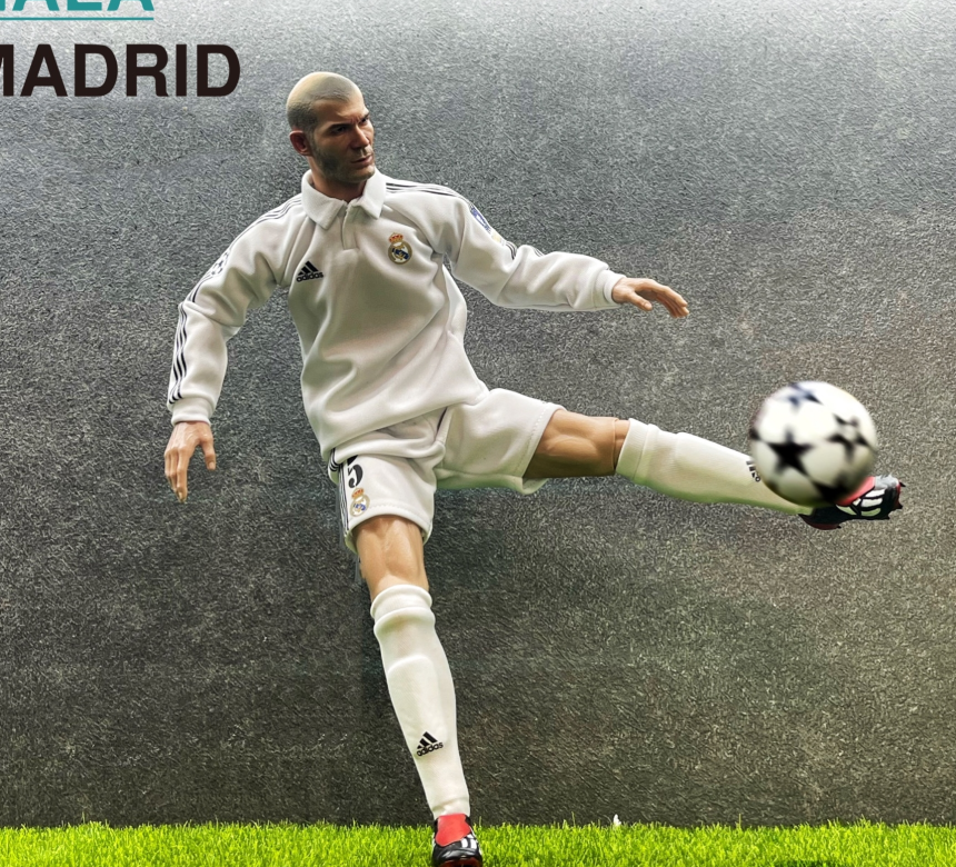 CR7 스튜디오 레알마드리드 지네딘 지단 1/6 커스텀 제작 축구 스포츠 피규어