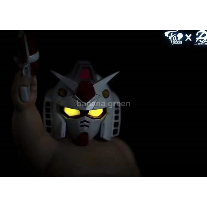 건담(DP9 x CPXX-콜라보)-LED 뚱보 시리즈 퍼스트 건담 Ver. GK 레진 피규어