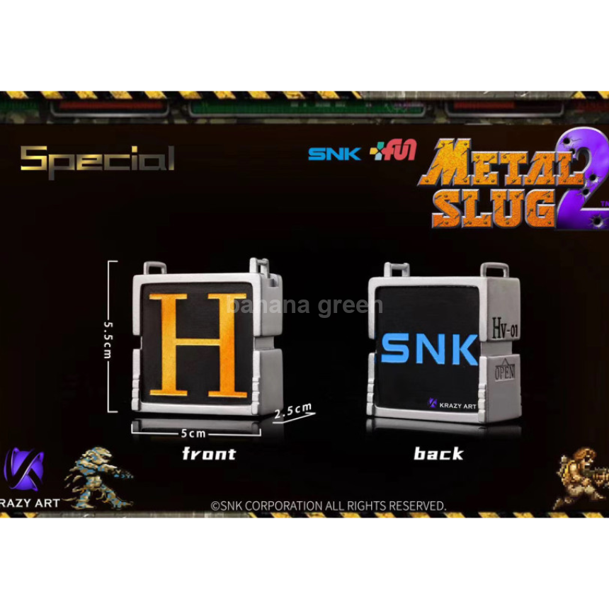 메탈슬러그(KrazyArt STUDIO) SNK 1탄 미이라 무덤 GK 레진 피규어