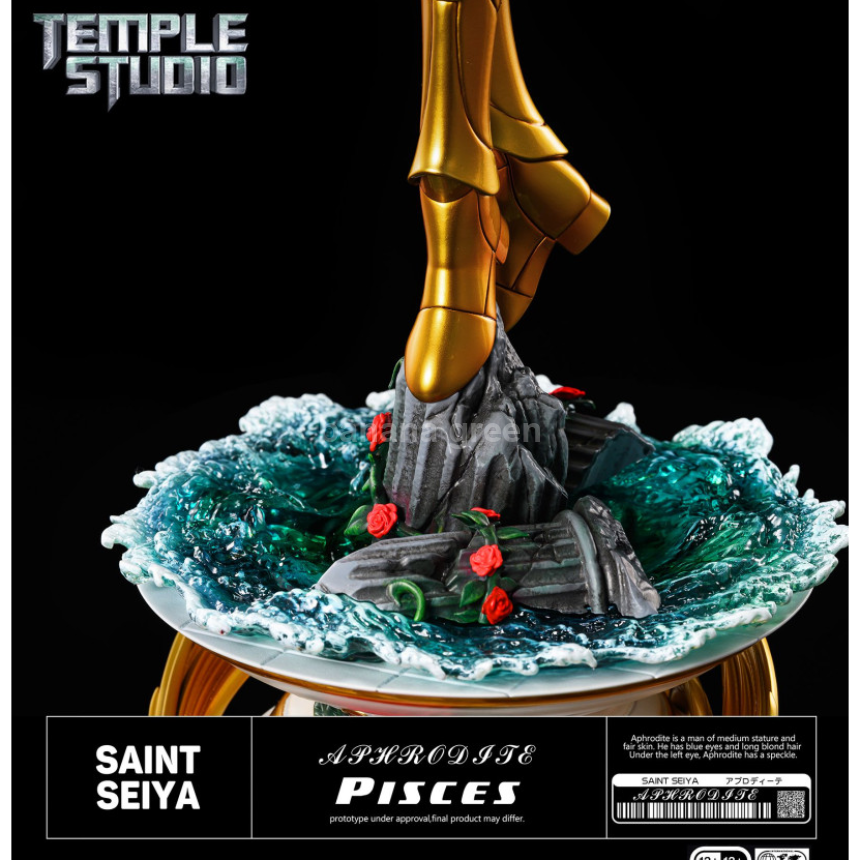 (23년 2분기 발매)세인트세이야(Temple(템플)-STUDIO)-물고기 자리 골드 세인트 피스케스 아프로디테 GK