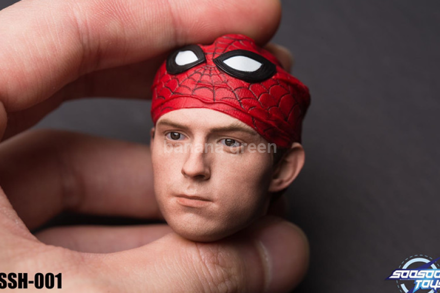 수수토이즈 1/6 스파이더맨 피터파커 헤드 SOOSOOTOYS SSH-001