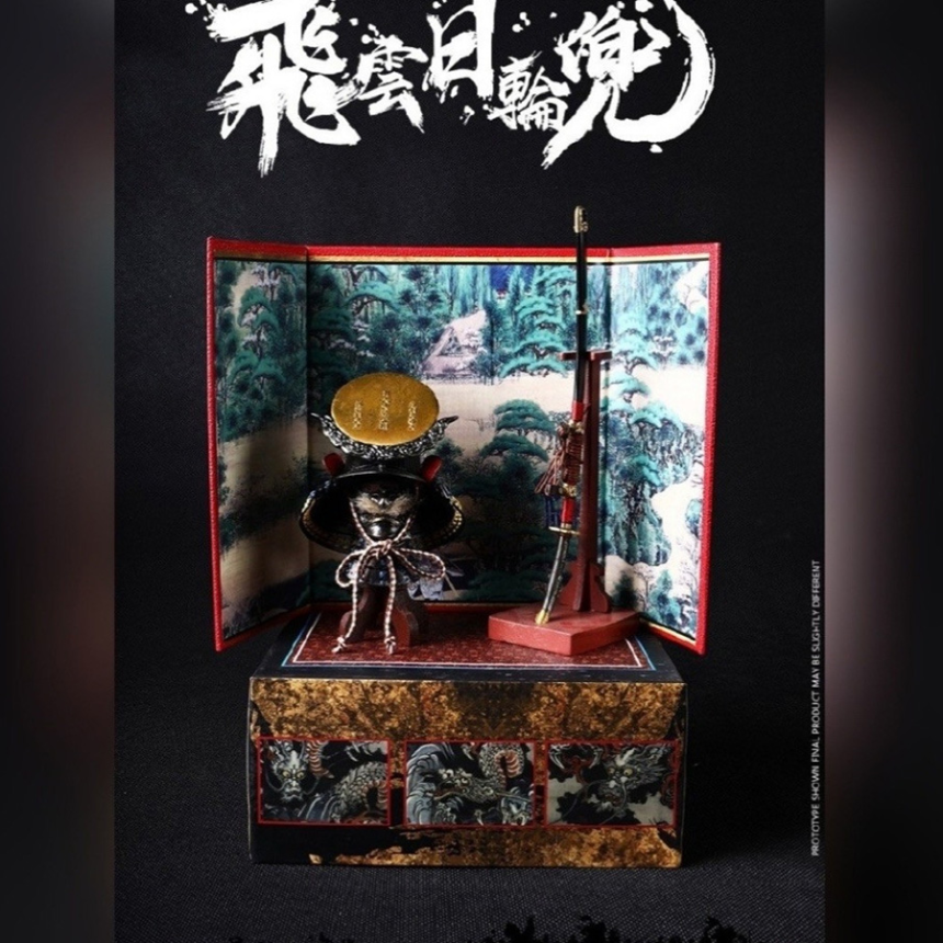 COOMODEL SE095 쿠모델 사무라이 피규어 헬멧 세트 1/6