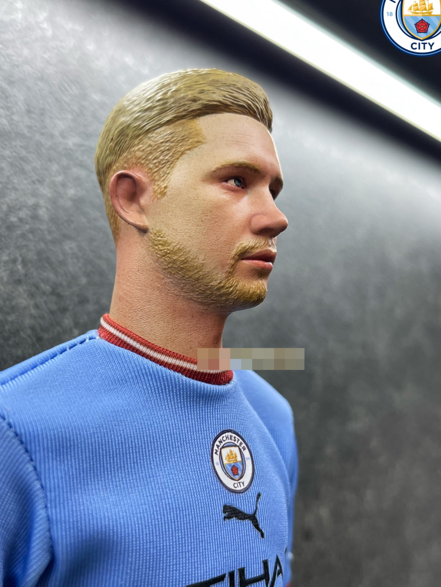 CR7 스튜디오 맨체스터 시티 1/6 케빈 더 브라위너 축구 스포츠 피규어