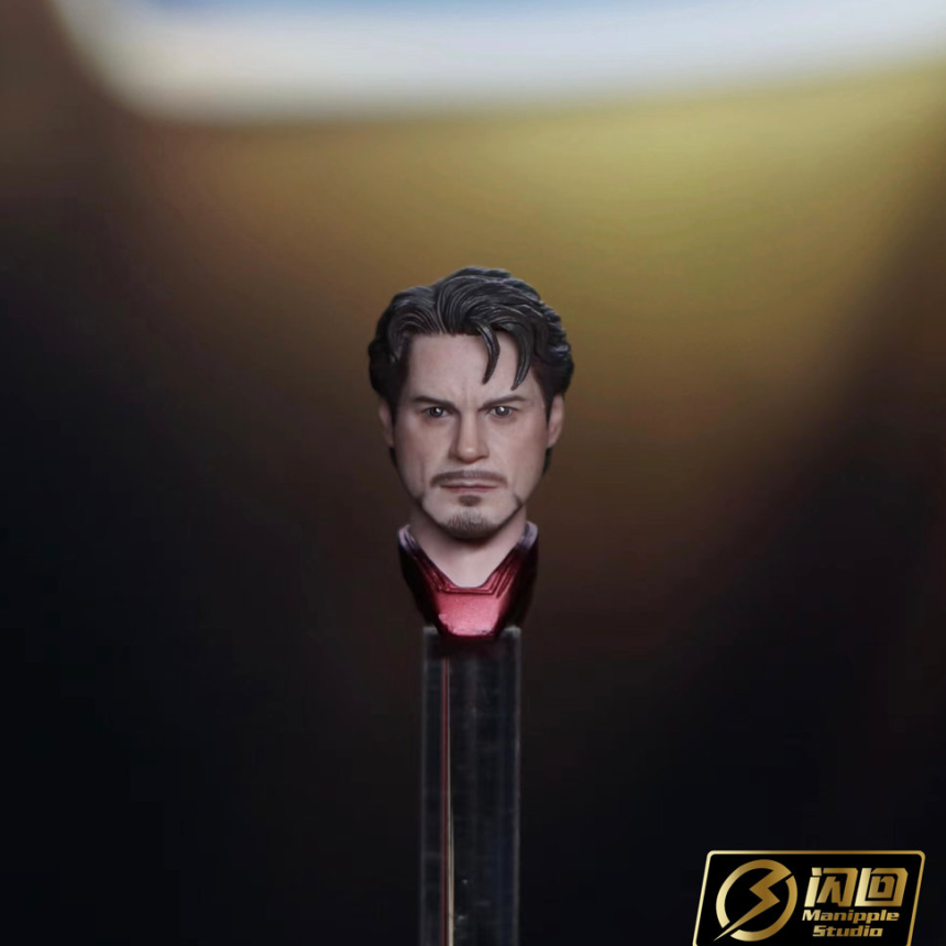 플래시백 스튜디오 1/12 SHF 아이언맨 토니 스타크 피규어 헤드