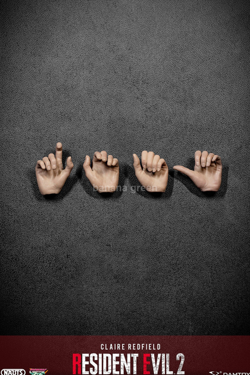 DAMTOYS DMS031 댐토이 레지던트이블2 클레어 레드필드 1/6 피규어