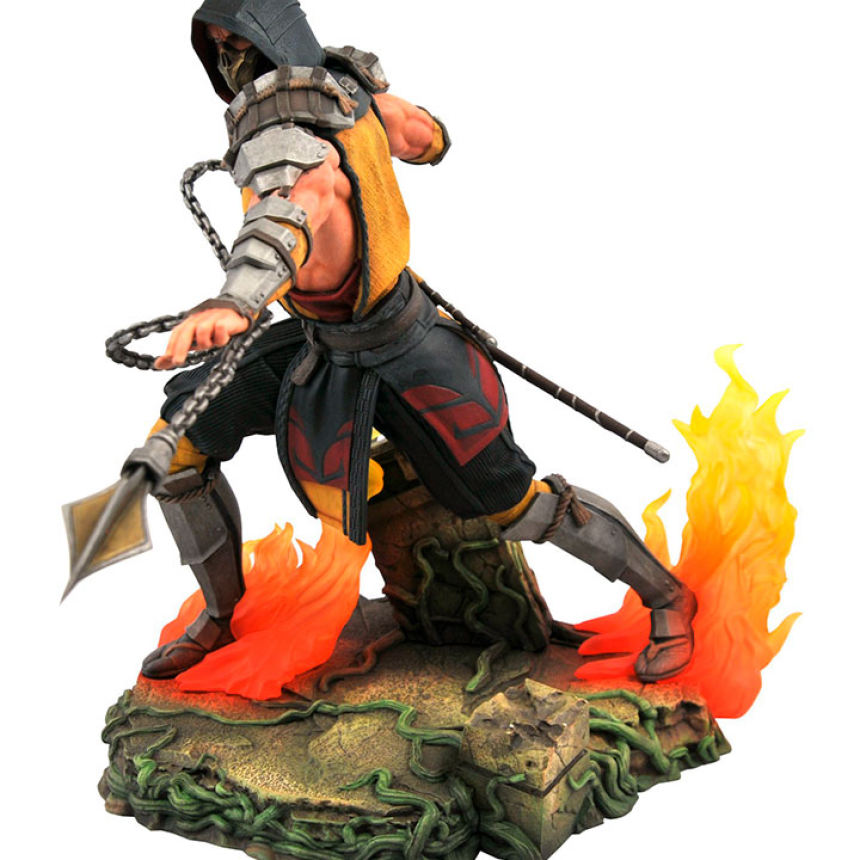 DST 다이아몬드 셀렉트 Mortal Kombat XI 모탈컴뱃 스콜피온 스태츄 피규어