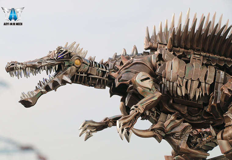 Augmented Edition LS-11 Transformer New Black Mamba BMB 스콘 변환 37cm 공룡 로봇