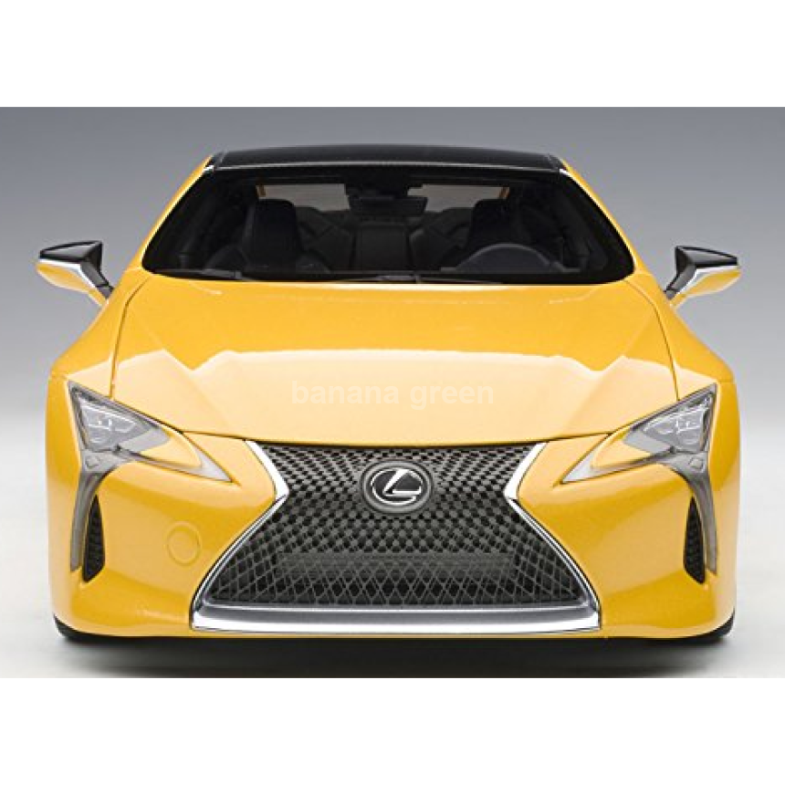 AUTOart 오토아트 1/18 렉서스 LC500 메탈릭 옐로우 인테리어 컬러 : 블랙
