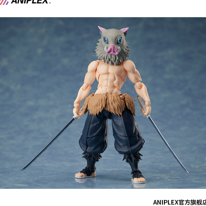 ANIPLEX 애니플렉스 BUZZmod 귀멸의칼날 1/12 이노스케 액션피규어