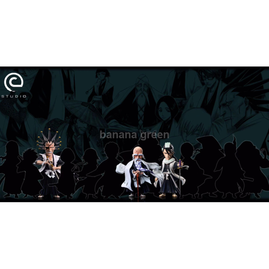 블리치(C STUDIO) WCF 월콜 호정13대 6번대 대장 쿠치키 뱌쿠야 GK 레진 피규어