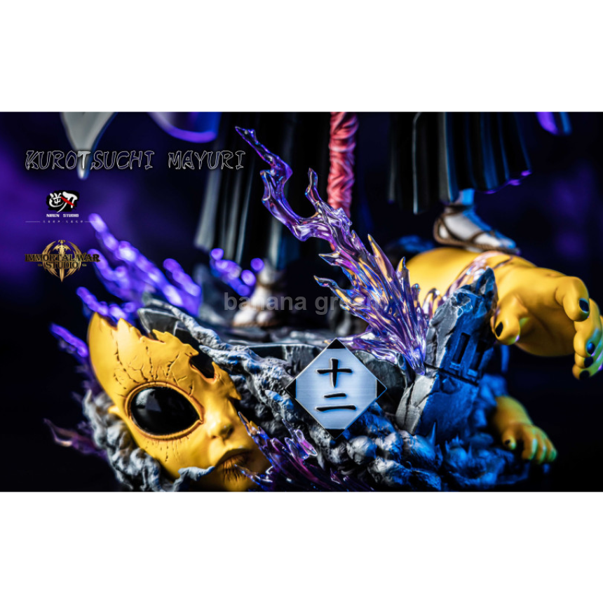 (현물)블리치(NIren STUDIO) 천년혈전 쿠로츠치 마유리 한정판 레진 피규어