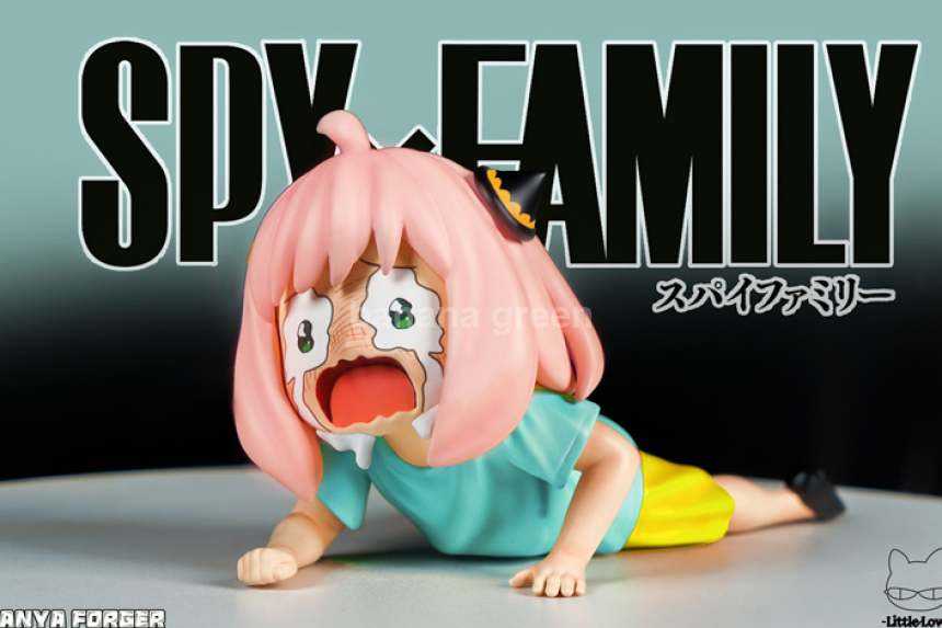 스파이패밀리(LittleLove(리틀러브)-STUDIO)-울보 아냐 포저 리미티드 GK 레진 피규어