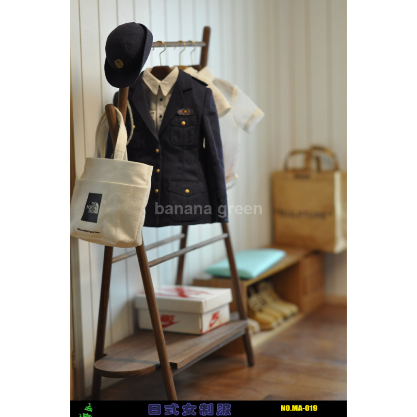 CUKE TOYS MA-019 일본 여성 유니폼 피규어 의상 세트 1/6