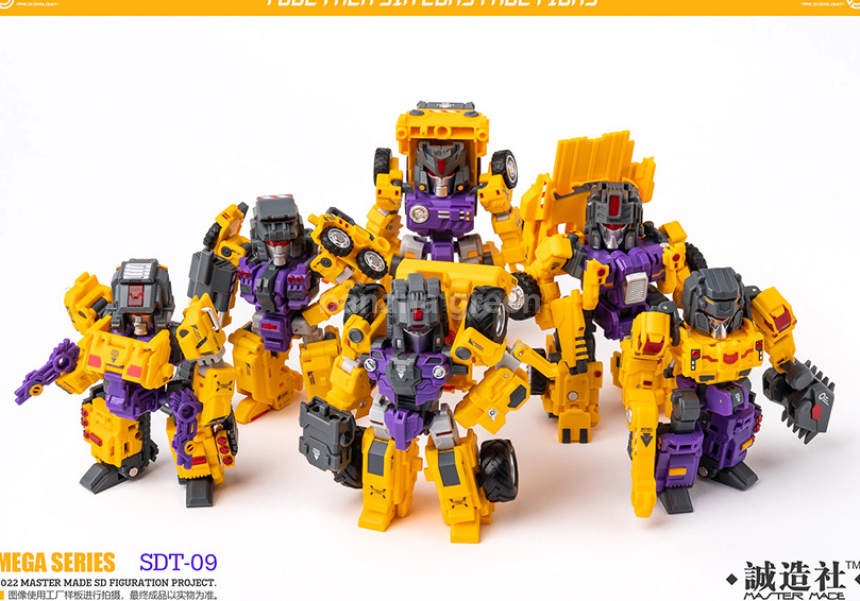 마스터메이드 트랜스포머 SDT-09 G2 컬러 데바스테이터 액션 피규어