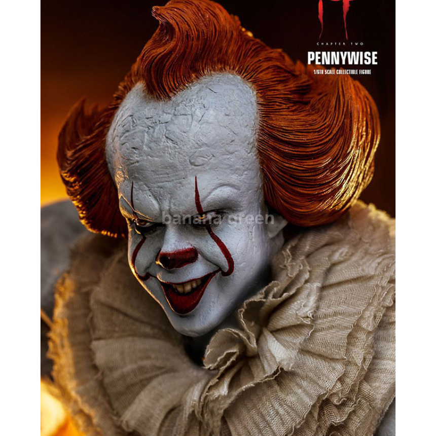 ペニーワイズ pennywise 1/6フィギュア MMS555 ホットトイズ
