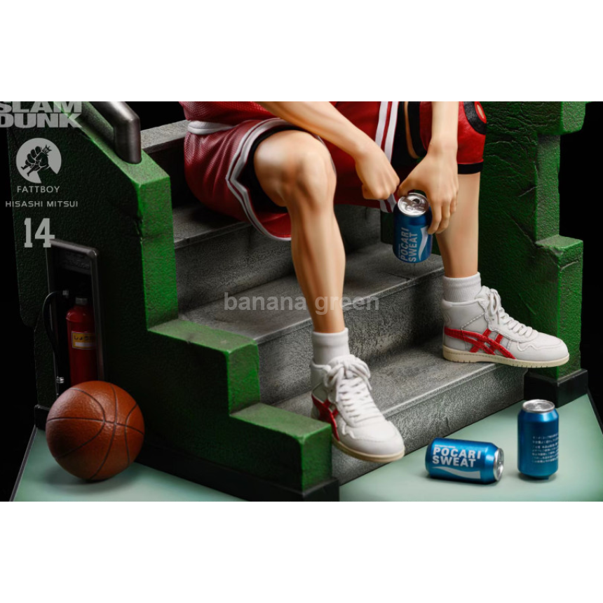 슬램덩크(Fattboy(팻보이)-STUDIO)-좌상(의전) Ver. 북산고 정대만(미츠이 히사시) GK 레진 피규어