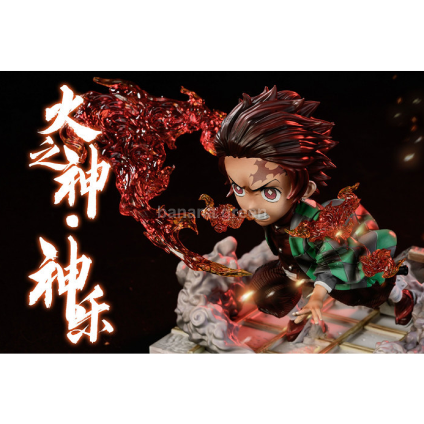 귀멸의칼날(G5-STUDIO)-히노카미 카구라 Ver. 카마도 탄지로 GK 레진 피규어