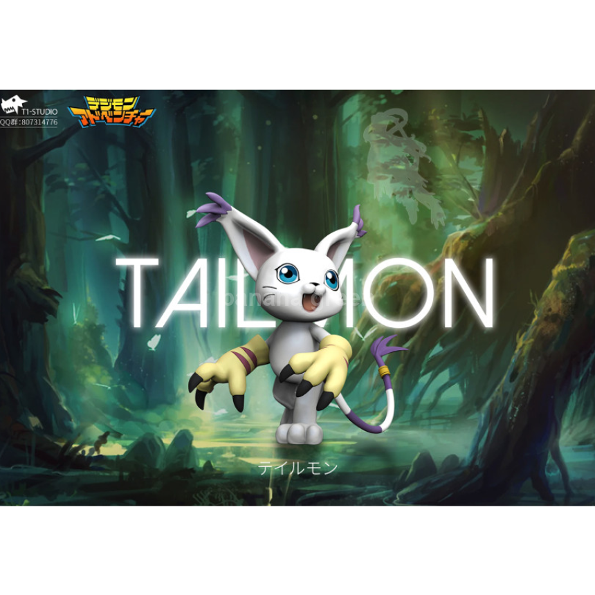 (23년 4분기)디지몬어드벤처(T1 STUDIO) 위자몬 가트몬 GK 레진 피규어