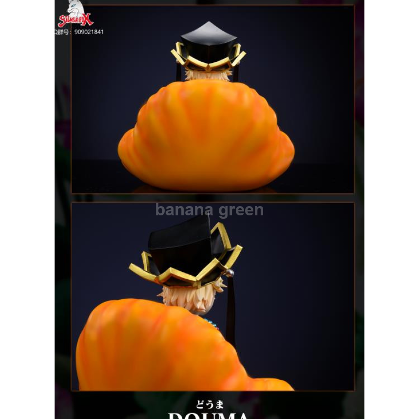 귀멸의칼날(SilverFox STUDIO) 상현2 어린이 도우마 한정판 레진 피규어