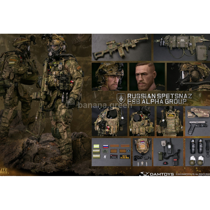 DAMTOYS 78092 1/6 스페츠나츠 FSB 알파