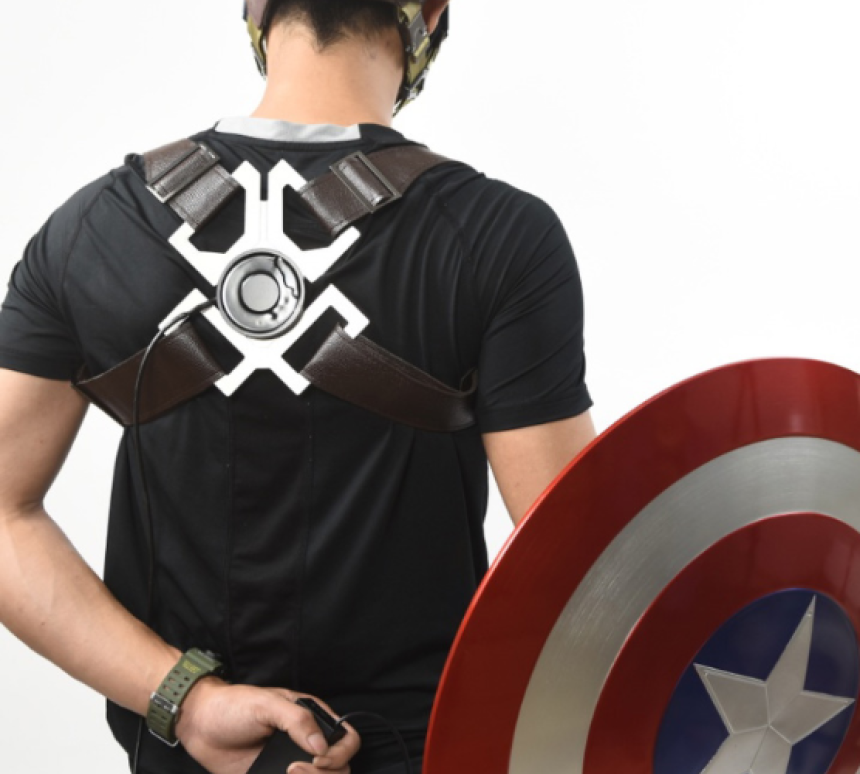 Cattoys 캡틴 아메리카 1:1쉴드 마그네틱 스트랩