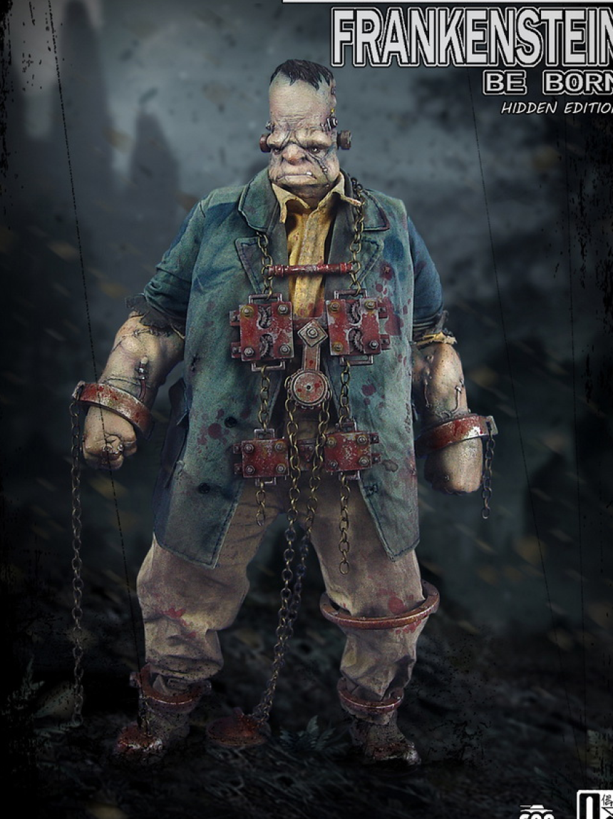COOMODEL 쿠모델 1/6 몬스터 파일 THE 프랑켄 슈타인 액션피규어