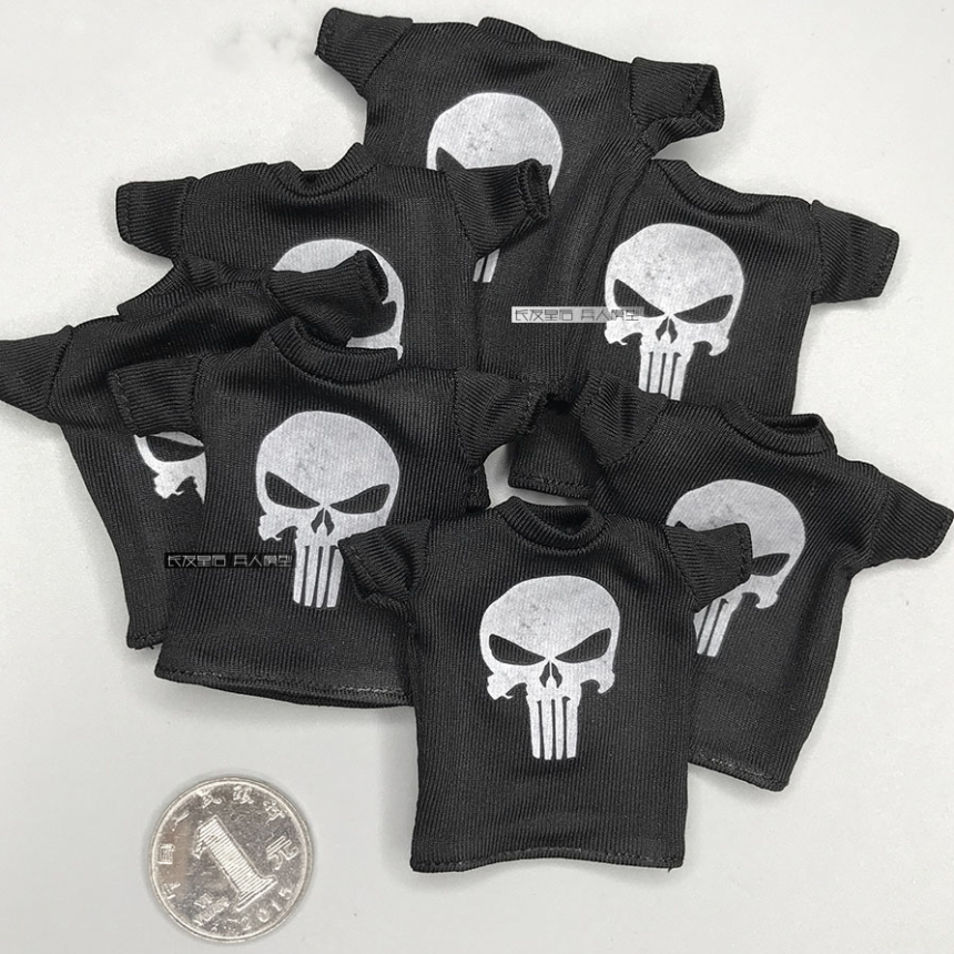 피규어 반팔티 1/12 퍼니셔 의상 루즈