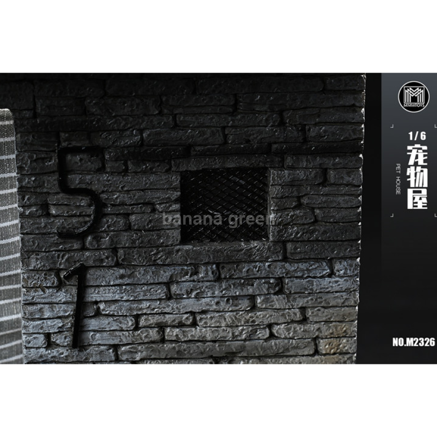 MMMTOYS M2326 피규어 펫 하우스 디오라마 1/12