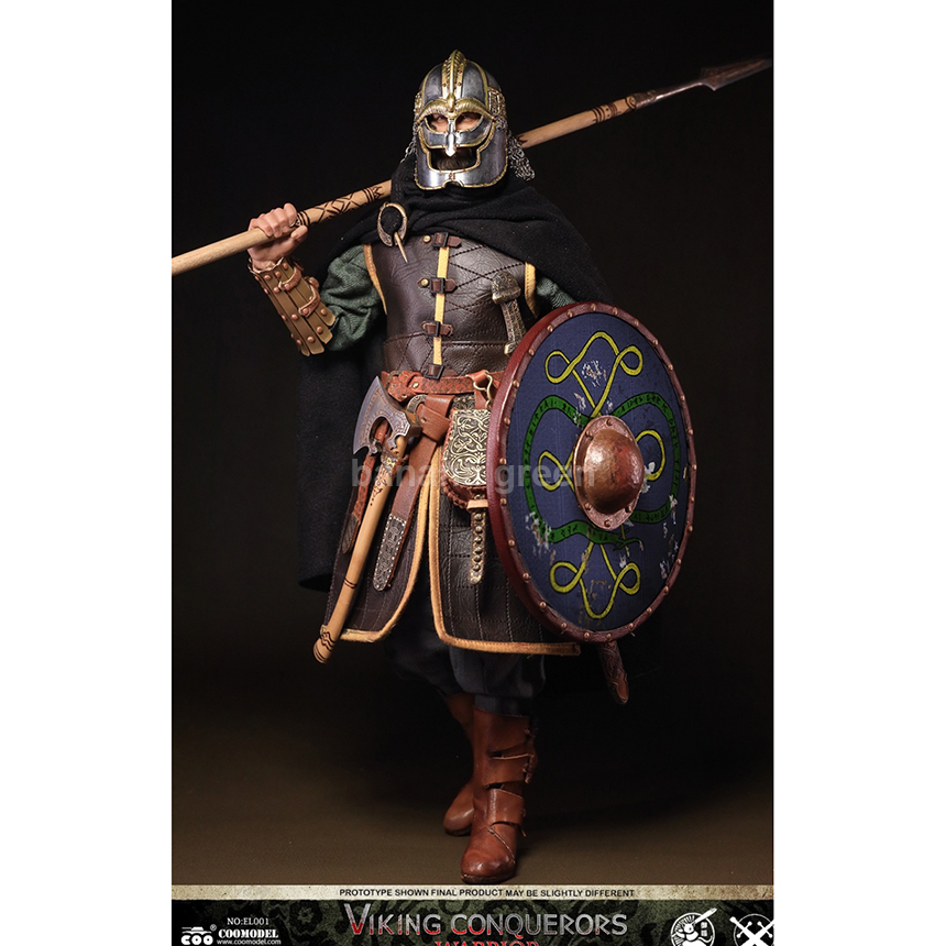 COOMODEL EL001 1/6 제국 전설 바이킹 전사(표준 버전)