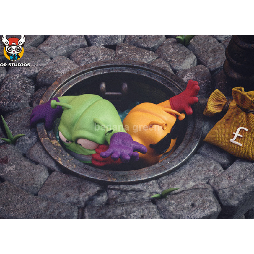 닥터슬럼프(Zor STUDIO) 영국 노리마키 나라레 한정판 레진 피규어