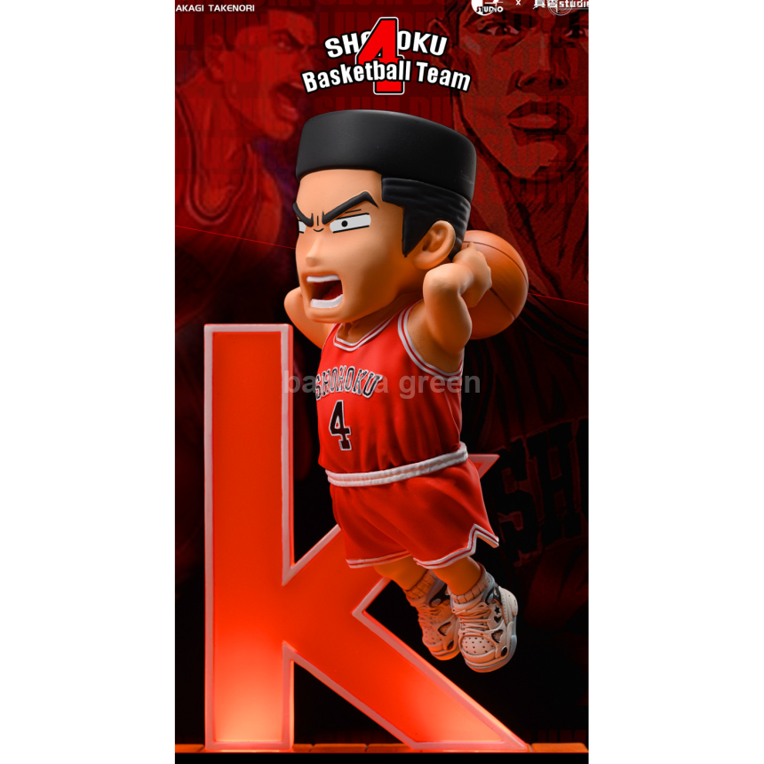 슬램덩크(GZ x ZX-콜라보)-SD 북산고 주전 5인방 강백호 서태웅 송태섭 정대만 채치수 GK 레진 피규어