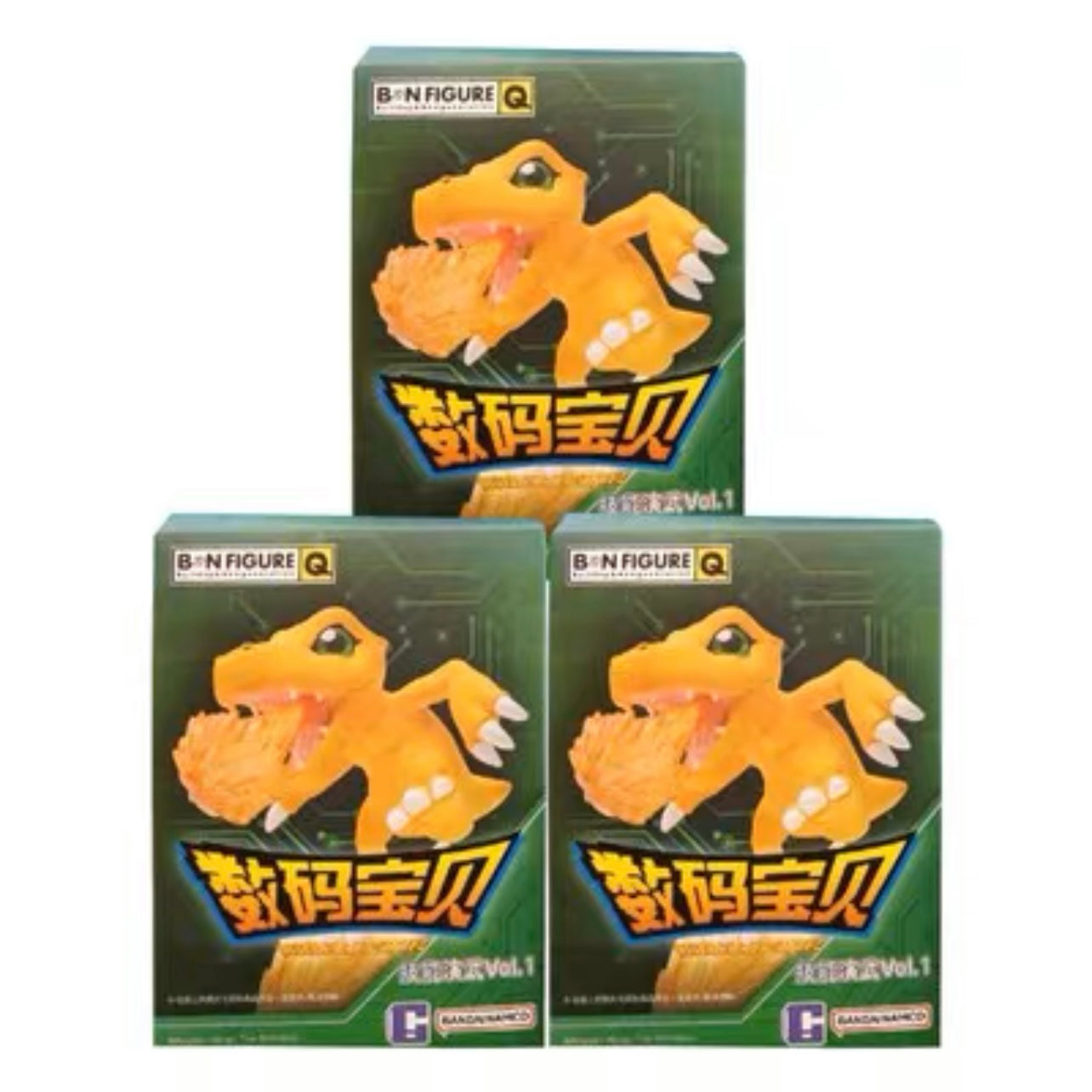 BNFIGURE 디지몬 어드벤처 MINI 미니 피규어 8종세트