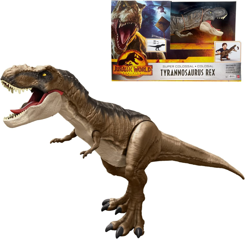 마텔 쥬라기 월드 월드 뉴 룰러 슈퍼 빅 티렉스 II HBK73 엑스트라 라지 피규어