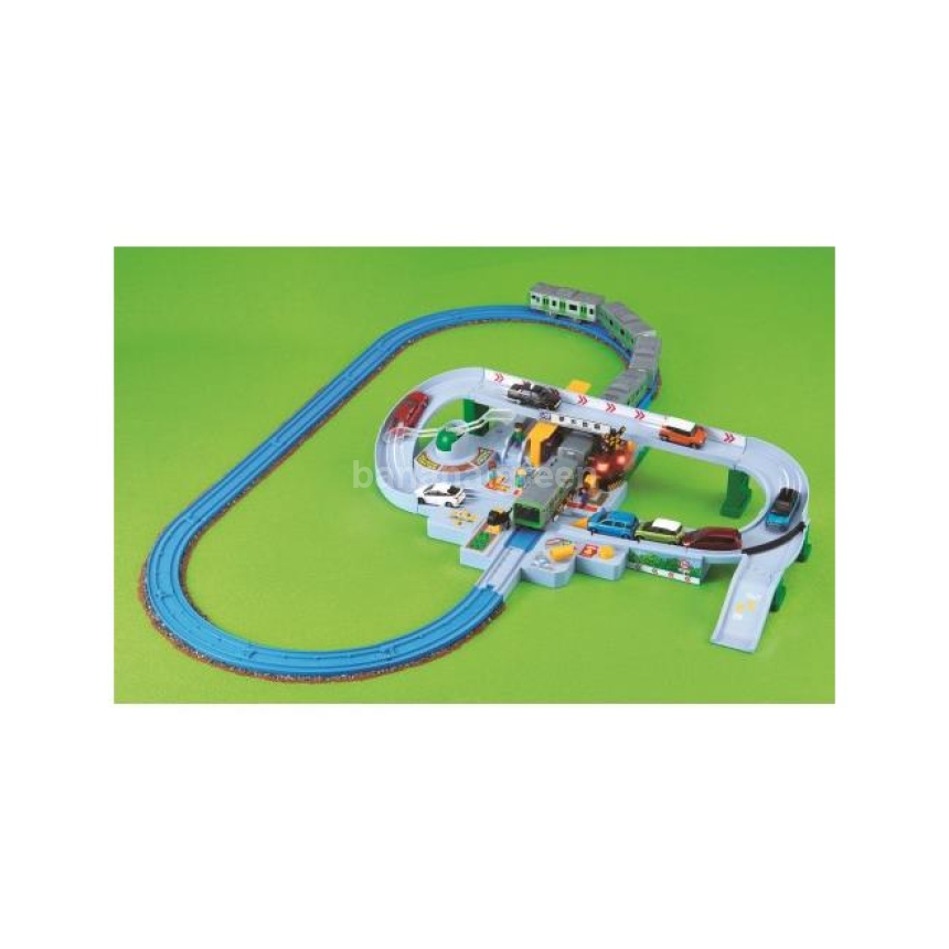 프라레일 토미카와 놀자 온다 칸칸 건널목 세트