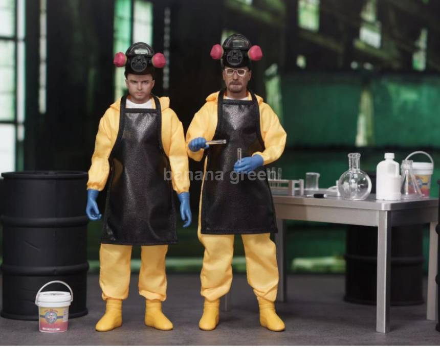 플래시백 스튜디오 브레이킹배드 월터 하이젠버그 제시 핑크맨 1/12 피규어 6인치