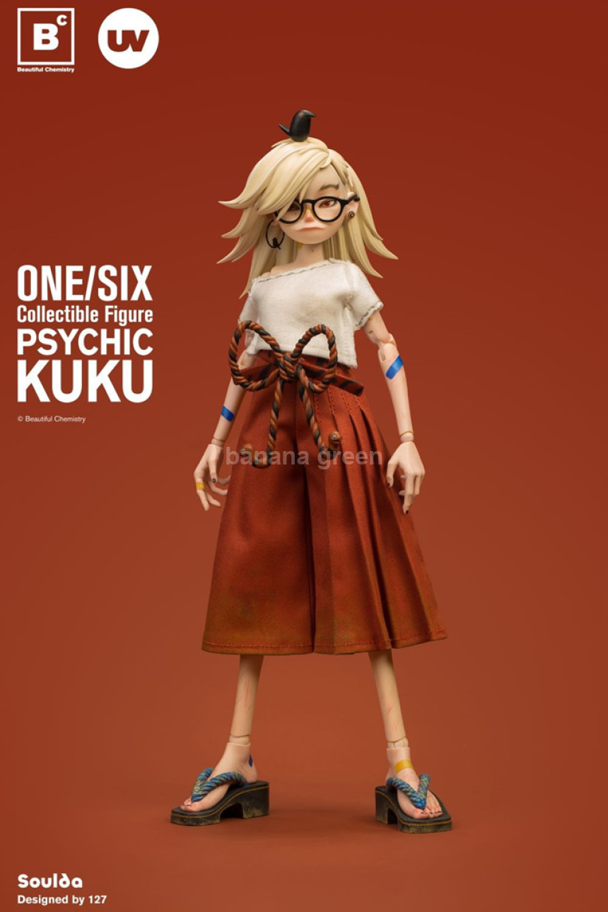 Beautiful Chemistry UV202310 PSYCHIC KUKU 쿠쿠 1/6 액션 피규어