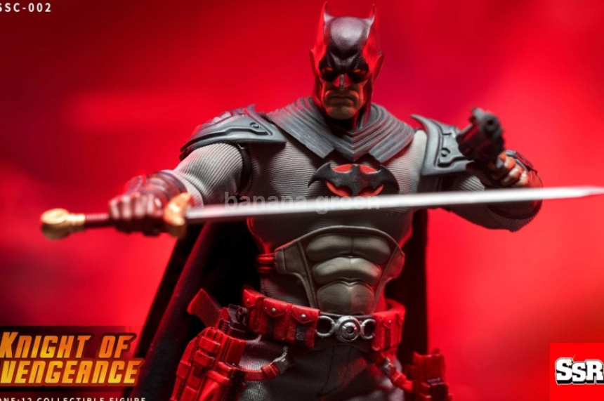 (출시완료) SSR SSC002 Knight Of Vengeance 배트맨 1/12 피규어