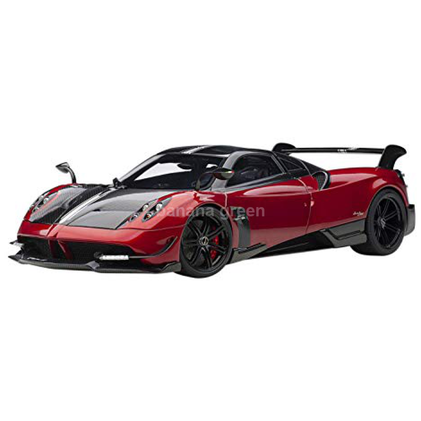 AUTOart 오토아트 1/18 파가니 와이라 BC 메탈릭 레드/블랙 카본