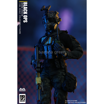 HASUKI x SALVO SA01 블랙옵스 밀리터리 피규어 1/12