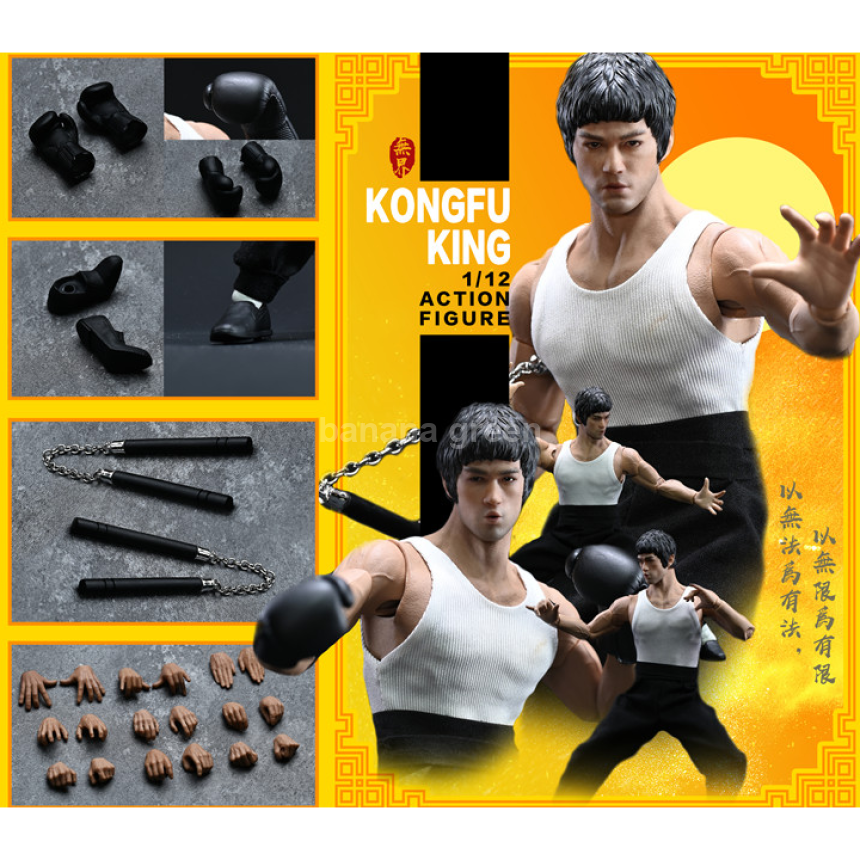 NwToys 맹룡과강 이소룡 피규어 1/12