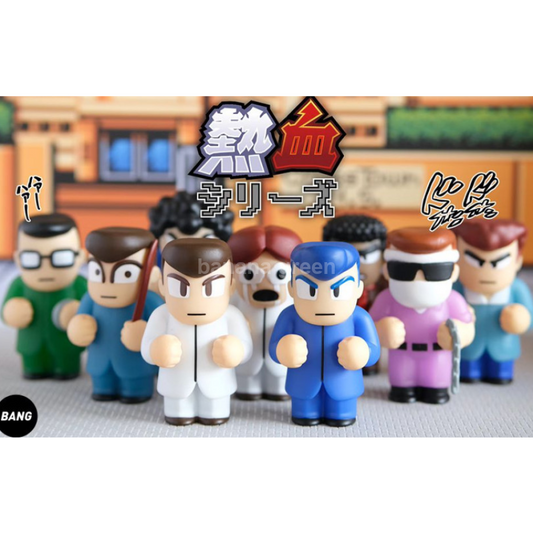 Cityboy80 시티보이 패미컴 열혈시리즈 가챠 9종 쿠니오 리키