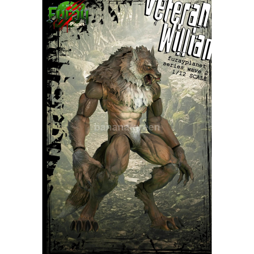 마에스트로 유니온 MU-FP002 1/12 베테랑 늑대인간 윌리엄