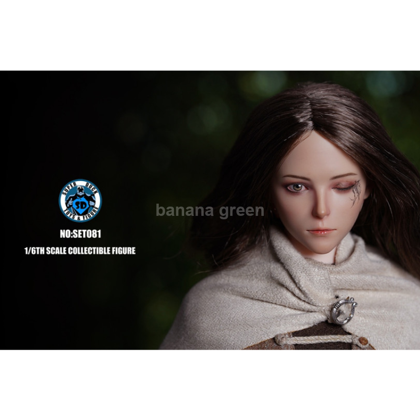 Super Duck 슈퍼덕 SET081 엘든링 1/12 멜리나 헤드 + 의상 set