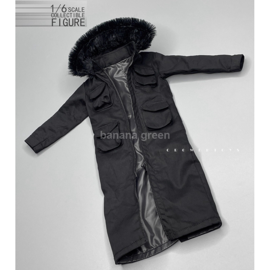 Crow Toys DH017 1/6 라쿤 롱패딩 봄버 자켓