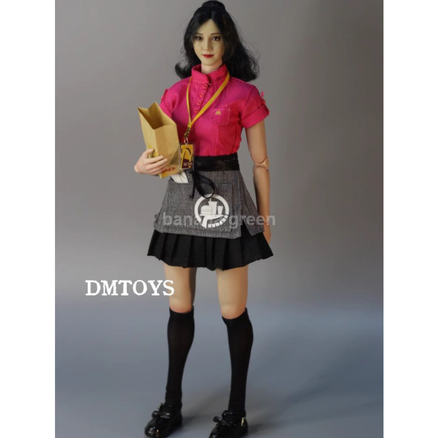 DMTOYS D05 1/6 맥도날드 유니폼 의상 set