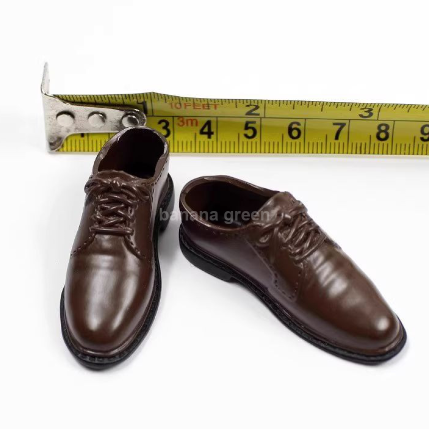 B16-31 1/6 남성피규어 브라운 구두 루즈