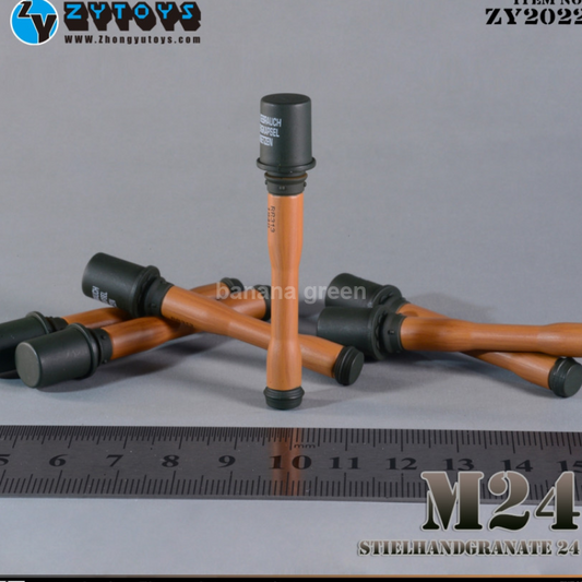 ZYTOYS ZY2022 1/6 WII 독일군 M24 스틱 수류탄