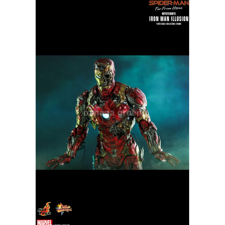 핫토이 HOTTOYS MMS580 스파이더맨 파프롬홈 1/6 미스테리오 아이언맨 일루전