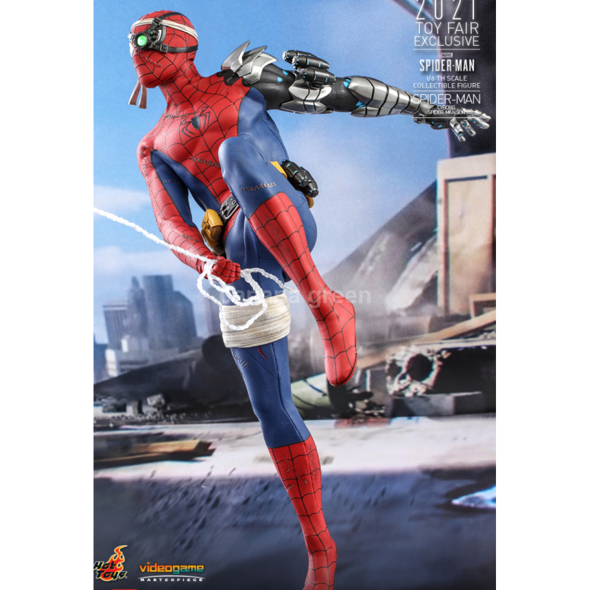 핫토이 HOTTOYS VGM51 마블 스파이더맨 1/6 사이보그수트